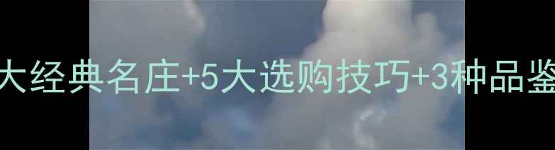 法国红酒品牌深度10大经典名庄5大选购技巧3种品鉴指南附最新榜单