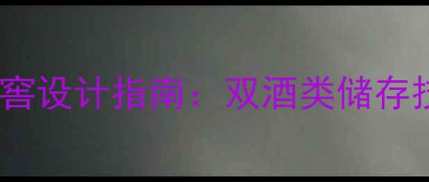 红酒白酒混合酒窖设计指南双酒类储存技术与行业趋势